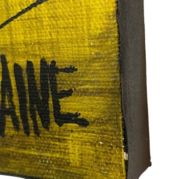 ROBERT McCAINE 2 PAINTING’S MID CENTURY MODERN ORIGINAL SIGNED OIL ON CANVAS - Picture 6 of 11